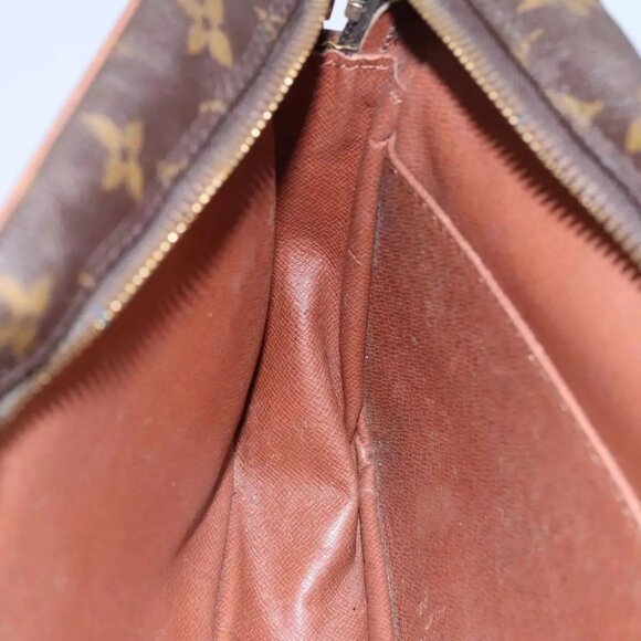 LOUIS VUITTON Monogram Compiegne 28 Clutch Bag M51845 LV Auth 90518 - Picture 14 of 15